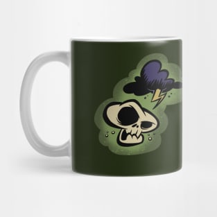 Extra Grumpy Skull Mug